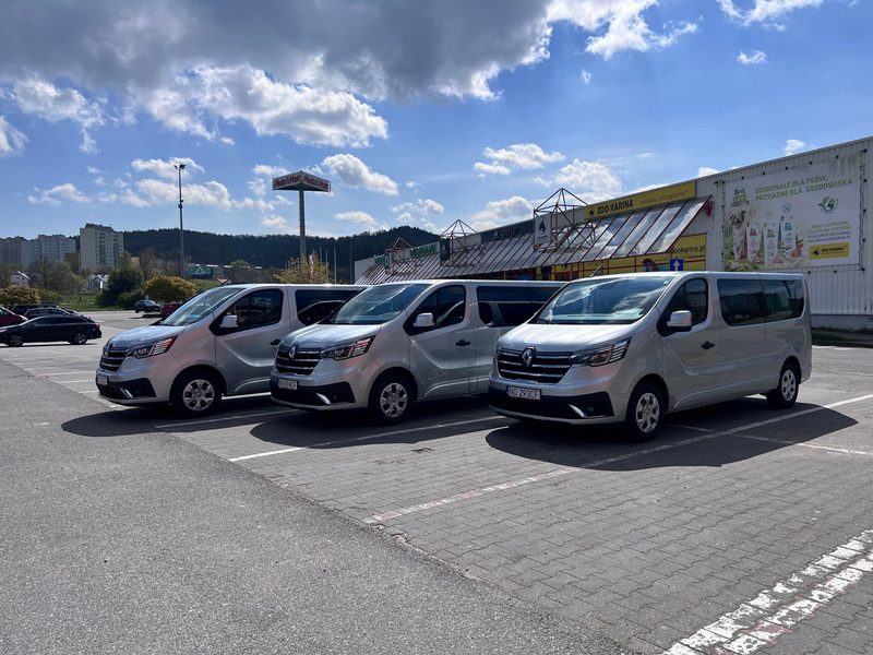 Zdjęcie na okładce dla RYŚ RENT Wypożyczalnia samochodów Busy 9 osobowe.